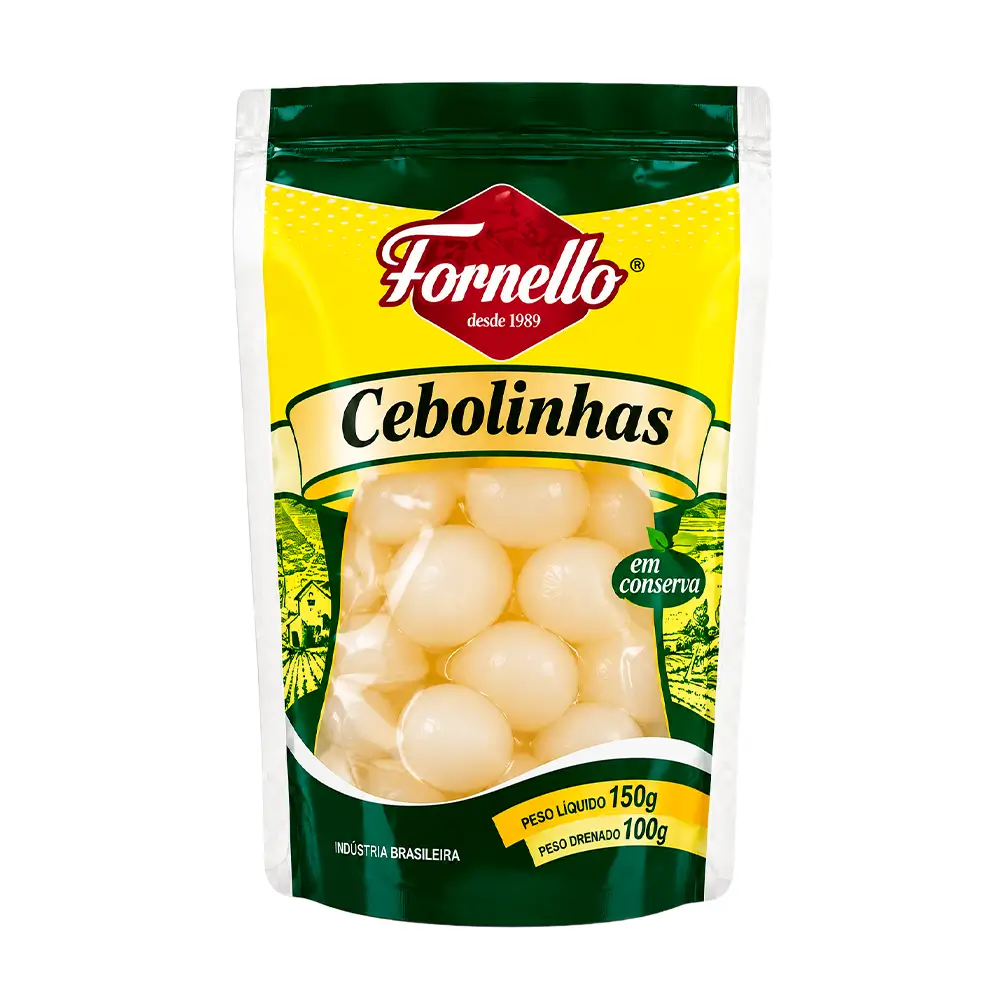 Cebolinha stand pouch 100 g - caixa com 24 unidades