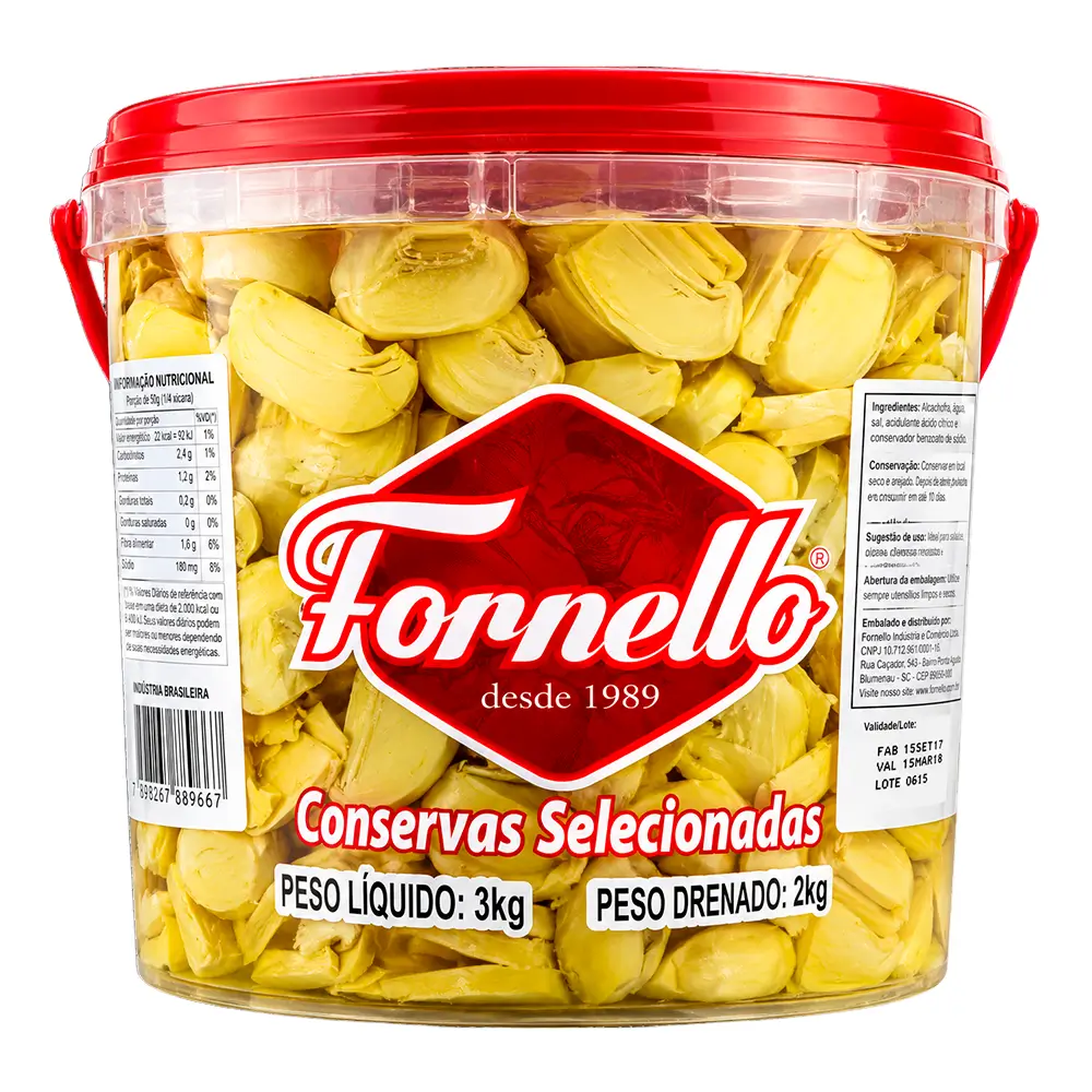 Champignon fatiado balde 2 kg
