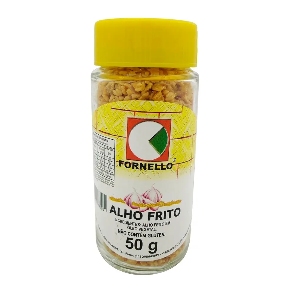 Alho frito vidro 50 g