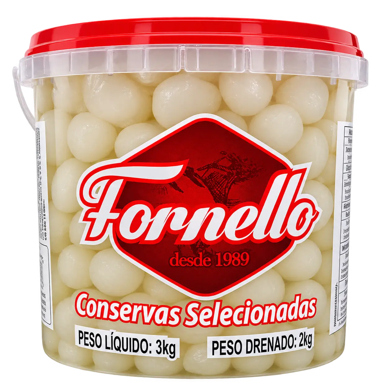 Cebolinha balde 2 kg - caixa com 4 unidades
