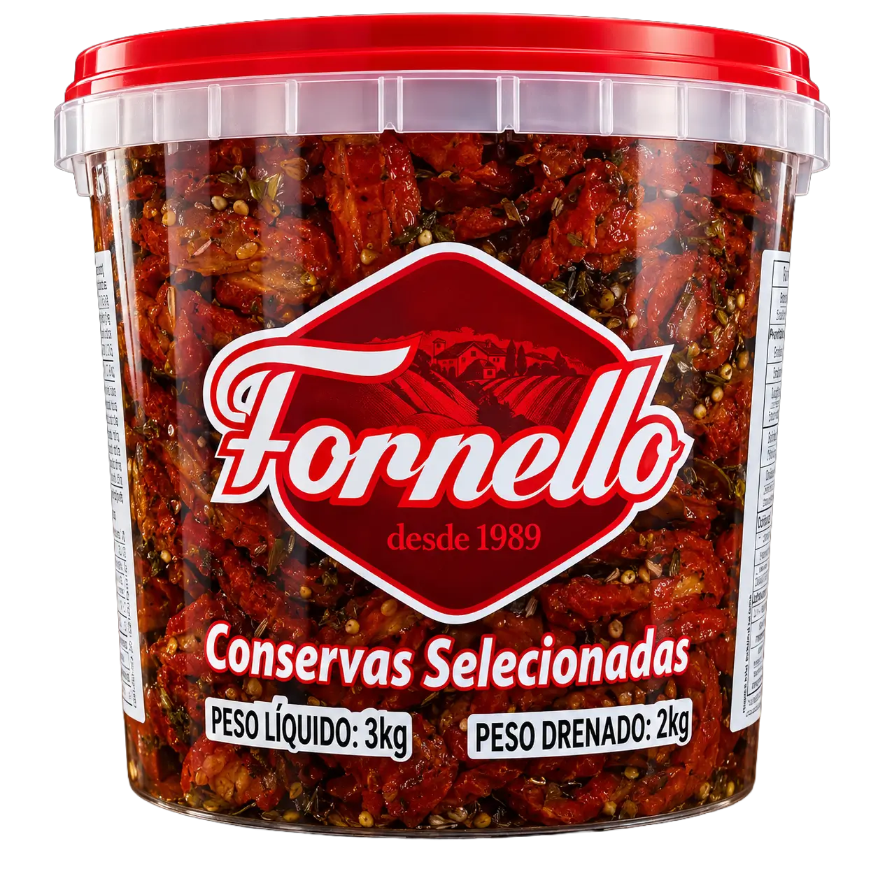 Tomate seco balde 2kg